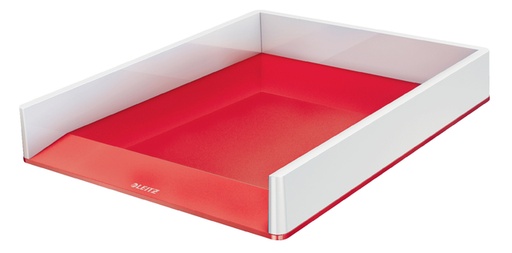 [1430745] Brievenbak Leitz WOW A4 wit/rood