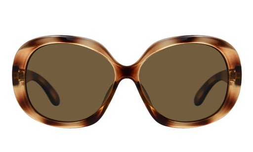 [1430684] Zonnebril Montana met bruin gepolariseerd glas glans demi