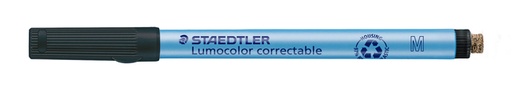 [1431198] Feutre Staedtler Lumocolor 305 Correctable non permanent M noir