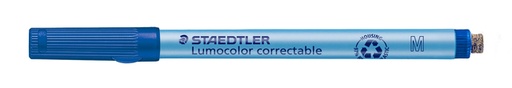 [1431200] Feutre Staedtler Lumocolor 305 Correctable non permanent M bleu