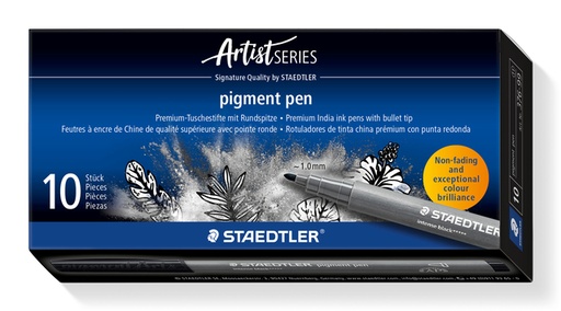 [1431207] Fijnschrijver Staedtler PigmentArts Intens zwart