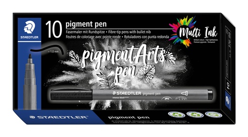 [1431207] Fijnschrijver Staedtler PigmentArts Intens zwart