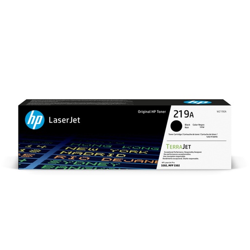 [1429388] Cartouche toner HP W2190A 219A noir