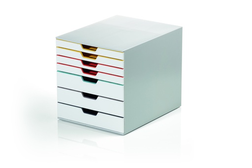 [1431239] Module de classement 7 tiroirs Durable Varicolor couleurs mixtes.