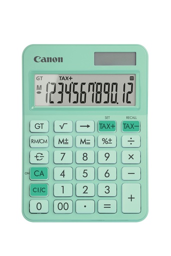 [1430598] Calculatrice Canon LS-125KB vert