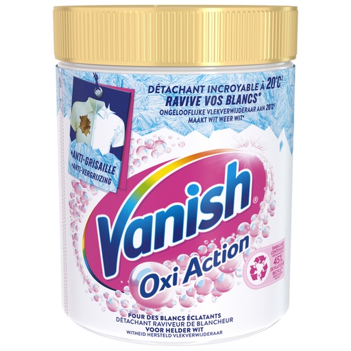 [1429400] Booster de lavage Vanish Oxi Action Whitening poudre 940g