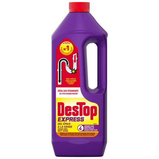 [1429409] Afvoerontstopper Destop Gel Express met Soda 950 ml