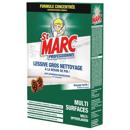 [1429426] Nettoyant multi-usages St Marc Professionnel Résine de pin poudre 1kg