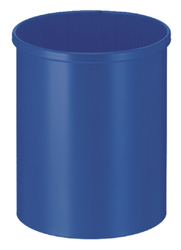 [394793] Corbeille à papier Vepa Bins ronde Ø25,5cm 15L bleu