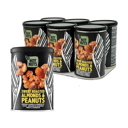 [1433148] Pinda's NoyNuts gesuikerd en gebrand met amandelen blik 135 gram