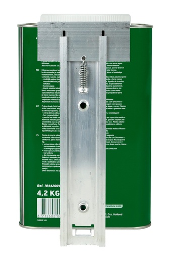 [1433080] Distributeur nettoyant mains Dreumex Standard support mural avec pompe noir