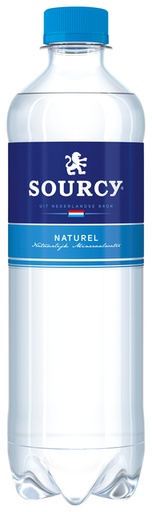 [1429771] Water Sourcy blauw petfles 500ml