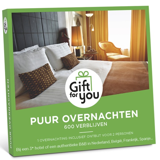 [1422035] GiftForYou Puur overnachten