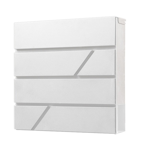 [1433925] Boîte aux lettres murale BRASQ PB200 Deluxe blanc