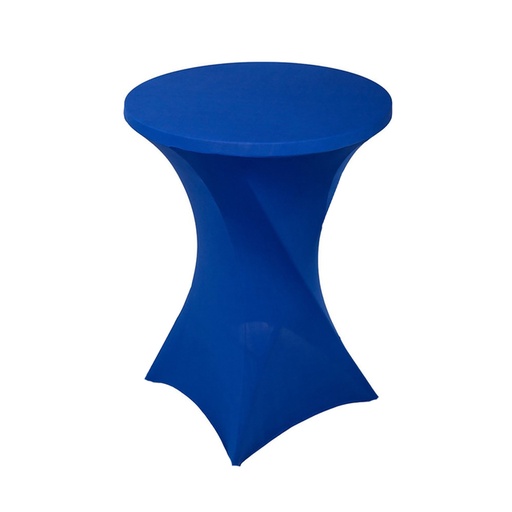 [1433936] Housse BRASK pour table haute 80cm bleu