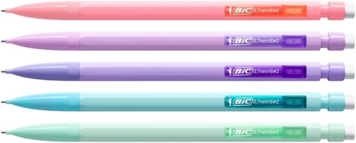 [1434243] Vulpotlood Bic Matic Pastel HB 0.7mm pastel assorti