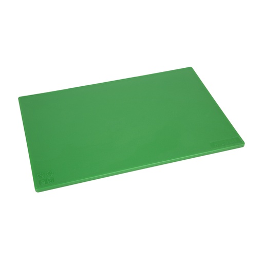 [1434113] Planche à découper Hygiplas LDPE 450x300x10mm vert