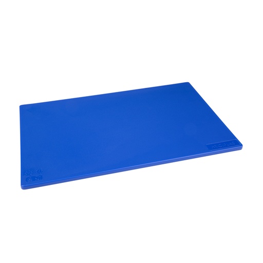 [1434129] Planche à découper Hygiplas LDPE 450x300x10mm bleu