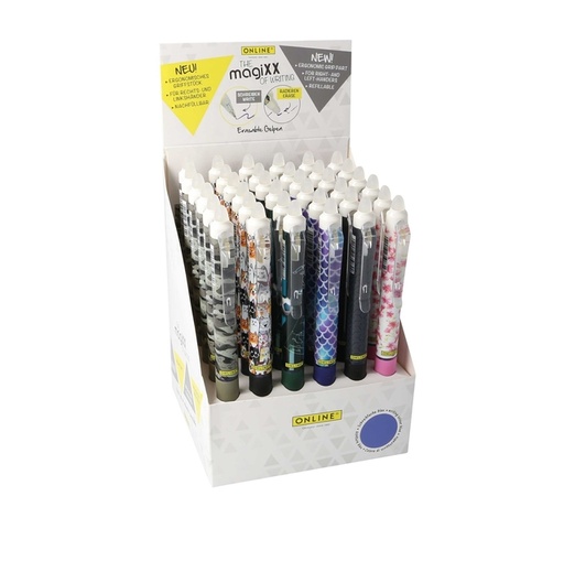 [1433961] Stylo gel Online MagiXX Design 0,7mm assorti