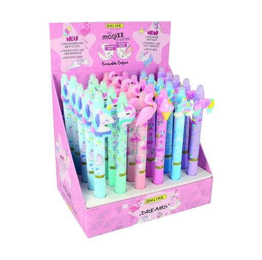 [1433964] Stylo gel Online MagiXX Fun Dreams 0,7mm assorti