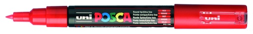 [1433758] Verfstift Posca PC1MC extra fijn rood