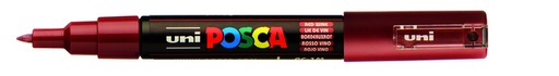 [1433884] Verfstift Posca PC1MC extra fijn wijnrood