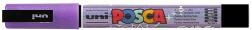 [1433850] Paintmarker Uni POSCA PC3M fijn glitter paars