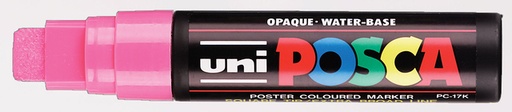 [1433830] Paintmarker Uni POSCA PC17K extra breed rechthoek roze