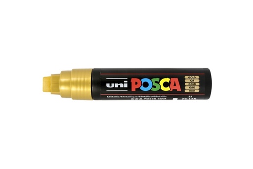 [1433881] Paintmarker Uni POSCA PC17K extra breed rechthoek goud