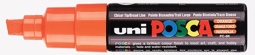 [1433762] Paintmarker Uni POSCA PC8K breed schuin donker oranje