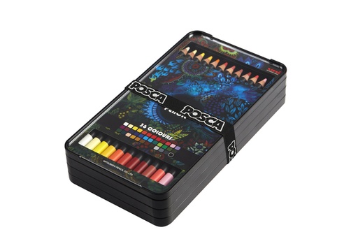 [1433888] Crayon de couleur Posca assorti set 36 pièces