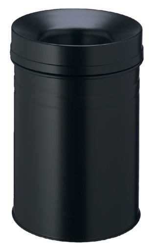 [394241] Corbeille à papier Durable anti-feu 15 litres noir