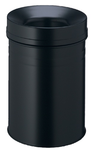 [394241] Papierbak met vlamdover Durable 3325-01 15 liter zwart