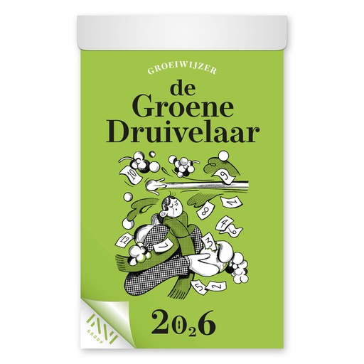 [1430634] Dagscheurkalender 2026 de Groene Druivelaar