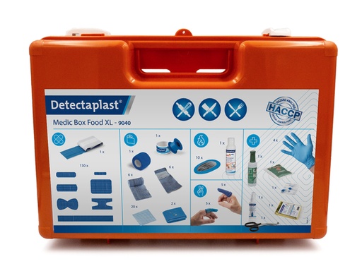 [1433184] Medic Box Detectaplast Food XL