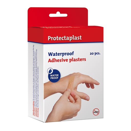 [1433188] Pansement brun hydrofuge Detectaplast assorti 20 pièces