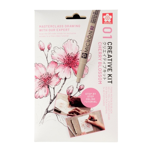 [1433523] Tekenset Sakura Creative Kit Cherry Blossom 6 stuks