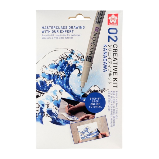 [1433525] Tekenset Sakura Creative Kit Kanagawa 6 stuks