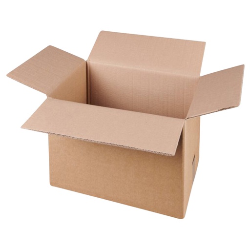 [1433744] Boîte d'expédition pliable IEZZY 425x325x300mm cannelure-BC brun