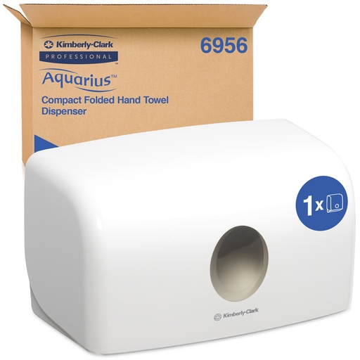 [1434274] Distributeur essuie-mains Aquarius 6956 pour pli-I Mini blanc