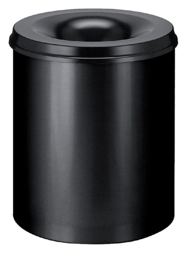 [394800] Corbeille à papier Vepa Bins anti-feu 80L 47cm noir