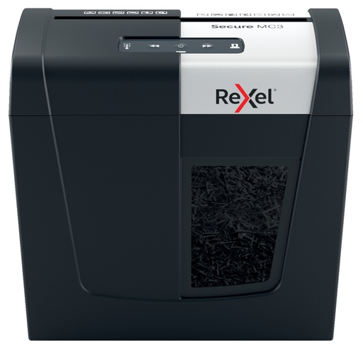 [1434351] Papiervernietiger Rexel Secure MC3 P5 snippers 2x15mm