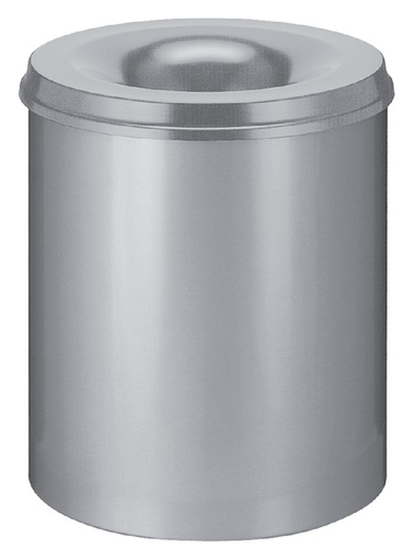 [394561] Corbeille à papier Vepa Bins anti-feu 80L gris