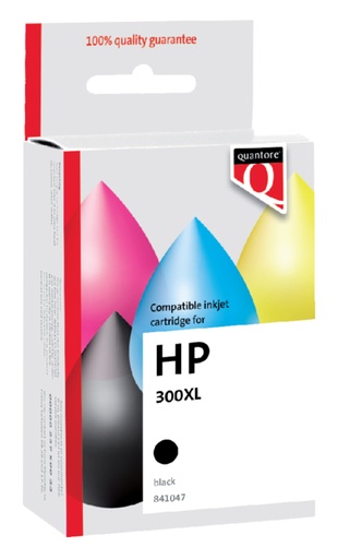 [841047] Inktcartridge Quantore alternatief tbv HP CC641EE 300XL zwart