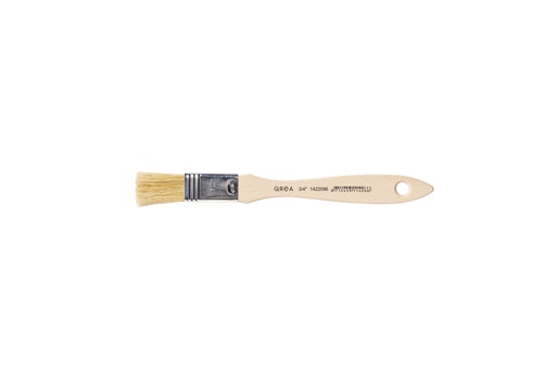 [1422096] Brosse plate Qrea soie de porc n° 3/4 largeur 20mm