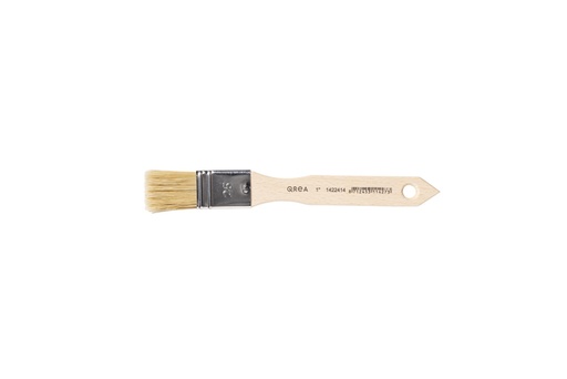 [1422414] Brosse plate Qrea soie de porc n° 1 largeur 22,3mm