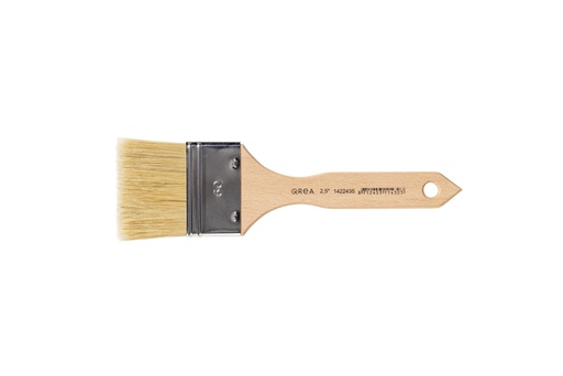[1422435] Brosse plate Qrea soie de porc n° 2,5 largeur 61,2mm