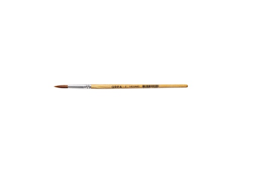 [1422443] Pinceau Qrea poil synthétique n° 7 largeur 5,4mm