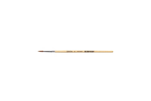 [1423461] Pinceaux Qrea poil synthétique n° 5 largeur 3,5mm