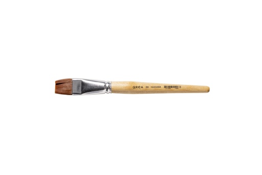 [1423468] Pinceau Qrea poil synthétique n° 20 largeur 23,6mm